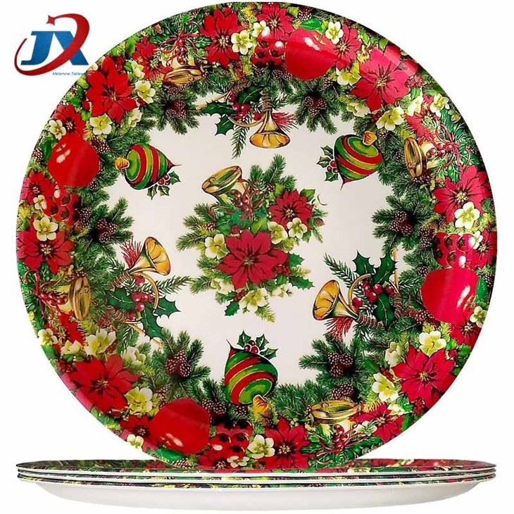 Melamin juleplatter